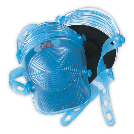 Custom LeatherCraft G361 Blue knee protection